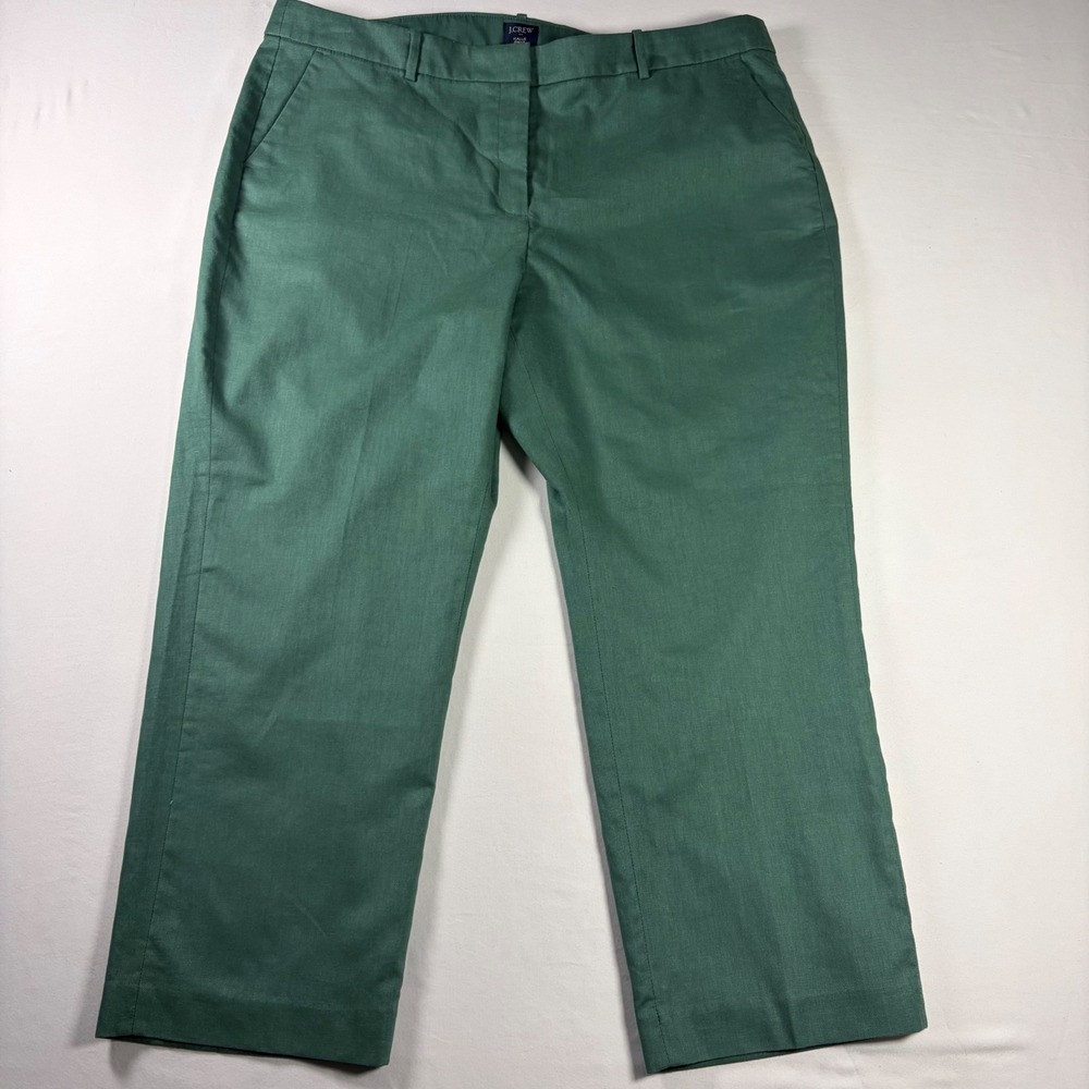 J.Crew Kallie Pant Linen Blend Wide Leg Classic Minimalist Women Size 20 BY761